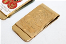 Two (2) 1984 PGA Championship at National Golf Club Money Clips