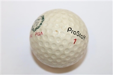 1980 PGA Championship at Oak Hill C.C. Logo Wilson Pro-Staff Golf Ball - Jack Nicklaus Winner