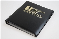 Titleist Champions of Golf Masters Collection Golf Cards in Original Binder - 1934-1995