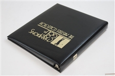 Titleist Champions of Golf Masters Collection Golf Cards in Original Binder - 1934-1995