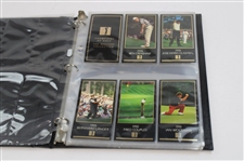 Titleist Champions of Golf Masters Collection Golf Cards in Original Binder - 1934-1995