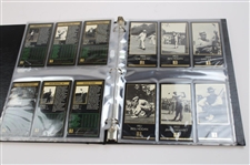 Titleist Champions of Golf Masters Collection Golf Cards in Original Binder - 1934-1995