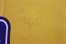 Nantz, McCord, Wadkins, Feherty & CBS Sports Masters Broadcast Team Signed Large Banner JSA ALOA