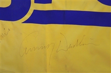 Nantz, McCord, Wadkins, Feherty & CBS Sports Masters Broadcast Team Signed Large Banner JSA ALOA