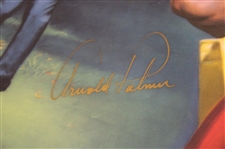 Arnold Palmer Signed 1983 'Athlete of the Decade' Cassidy Alexander Plate JSA ALOA