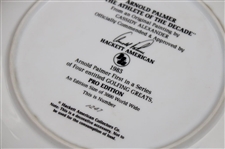 Arnold Palmer Signed 1983 'Athlete of the Decade' Cassidy Alexander Plate JSA ALOA