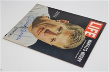 Mickey Mantle Signed 1965 LIFE Magazine 'Mantles Misery' - July 30th JSA ALOA