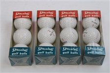Bob Goalby Signed 3x5 Card w/1962 Spalding 'Bob Goalby' Signatures Golf Balls Box w/Balls JSA ALOA