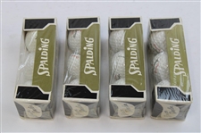 Bruce Devlin Signed Cut Card w/1962 Spalding 'Bruce Devlin' Liquid Center Golf Balls Box w/Balls JSA ALOA