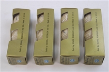 Doug Ford Signed 3x5 Card w/1960 Sears 'Doug Ford' Liquid Center Golf Balls Box w/Balls JSA ALOA