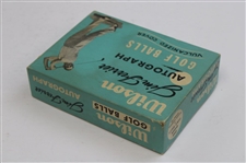 1952 Wilson 'Jim Ferrier' Autograph Golf Balls with Vulcanized Cover Box with Golf Balls