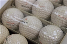 1952 Wilson 'Jim Ferrier' Autograph Golf Balls with Vulcanized Cover Box with Golf Balls