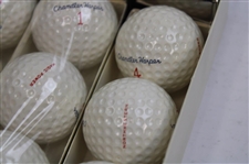 1961 Worthington 'Chandler Harper' Magic Power Northwestern Liquid Center Box with Golf Balls