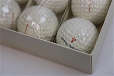 1961 Worthington 'Chandler Harper' Magic Power Northwestern Liquid Center Box with Golf Balls