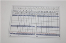 Rickie Fowler Signed Phoenix Open at TPC Scottsdale Official Scorecard JSA ALOA