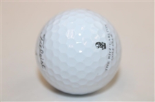 Justin Thomas Signed Titleist PNC Championship Ritz Carlton Logo Golf Ball JSA ALOA