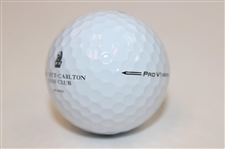 Justin Thomas Signed Titleist PNC Championship Ritz Carlton Logo Golf Ball JSA ALOA