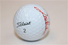 Jon Rahm Signed Titleist 2 Pro-V1 Logo Golf Ball JSA ALOA