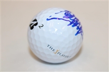 Colin Morikawa Signed Bridgestone The Players Championship Logo Golf Ball JSA ALOA
