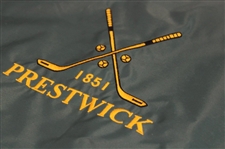 Prestwick '1851' Emerald Green with Yellow Logo Course Flag