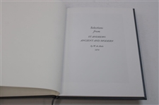 2020 'Selection From St. Andrews Ancient & Modern' (1870) Ltd Ed Book by W. De Aula - Limited to 150 Copies