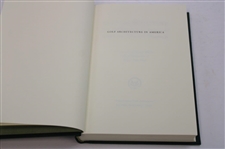 1990 'Golf Architecture In America' (1927) USGA Facsimile Edition George Thomas Book