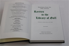 2013 'Selections...19th Century Rarities in the Library of Golf' by Grant & Wilson - Limited to 325 Copies