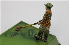 Vintage Play Golf Mechanical Golf Game Pat. Pending No. 110 by The Ferdinand Strauss Corp. - Works!