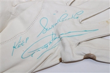 Greg Norman Signed Used COBRA LH Golf Glove with 'Keep Swinging' JSA ALOA