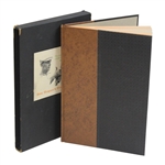 1957 'Ben Hogan's Five Lessons' Deluxe Edition Book with Slipcase & Bills/Cert