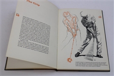 1957 'Ben Hogan's Five Lessons' Deluxe Edition Book with Slipcase & Bills/Cert