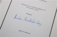 1997 'The Golf Courses of James Braid' Ltd Ed Author's Presentation Copy Book by John F. Moreton - /75