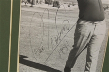 Lee Trevino Signed Photo - Matted JSA ALOA