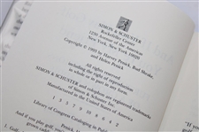 Harvey Penick Signed 1993 'And If You Play Golf, You're My Friend' Book JSA ALOA