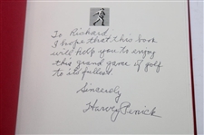 Harvey Penick Signed 1992 'Little Red Book' Book JSA ALOA