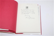 Harvey Penick Signed 1992 'Little Red Book' Book JSA ALOA