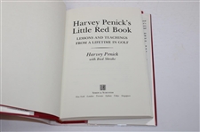 Harvey Penick Signed 1992 'Little Red Book' Book JSA ALOA