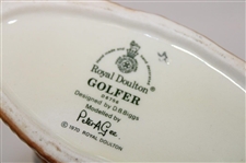 1970 Royal Doulton Porcelain Golfer Designed by D.B. Diggs Modelled by Peter A Gee