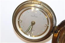 1957 PGA Rensie White Golf Ball Clock Trophy Presented To Don Lindsey 2nd Hole Moses Lake CC Plymouth 