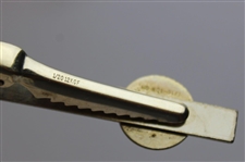 WGA Par Club Evans Scholars 1/20 12KGF & 1/10 10KGF Gold Tie Bar 