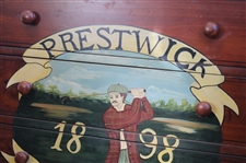 Classic Prestwick Golf Club '1898' Painted 4-Drawer Dresser