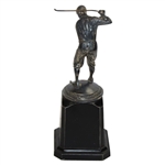 1932 Guymon Tournament Pre-Swing Golf Trophy on Plinth