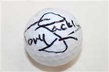 Tony Jacklin Signed Golf Ball with Tony Jacklin St. Andrews Classic Clubhead JSA ALOA