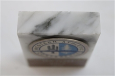 Bobby Clampett's 1978 Western Athletic Conference Golf 3rd Place Marble Trophy