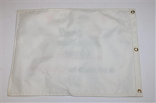 Mickelson, Spieth, Fowler & others Signed Shell Houston Open Embroidered Flag JSA ALOA