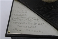 1935 Brynwood Sand Tee Box Hole in One Trophy