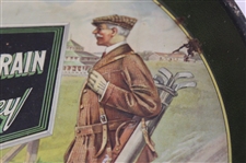 Golden Grain Whiskey Advertising Tray