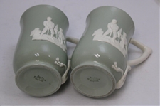 Pair of Copeland Spode Fortuna Pitchers