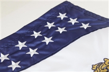 Trump National Doral Course Embroidered Red, White & Blue Flag