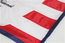 Trump National Doral Course Embroidered Red, White & Blue Flag